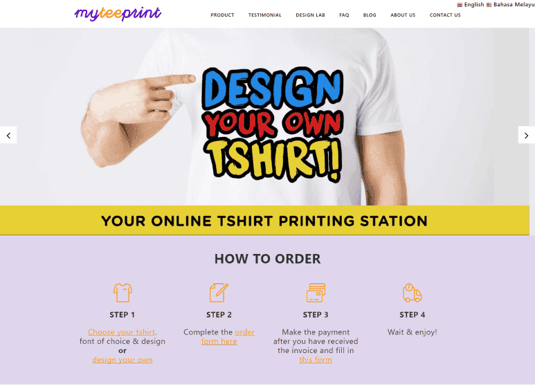 My Tee Print screenshot 2